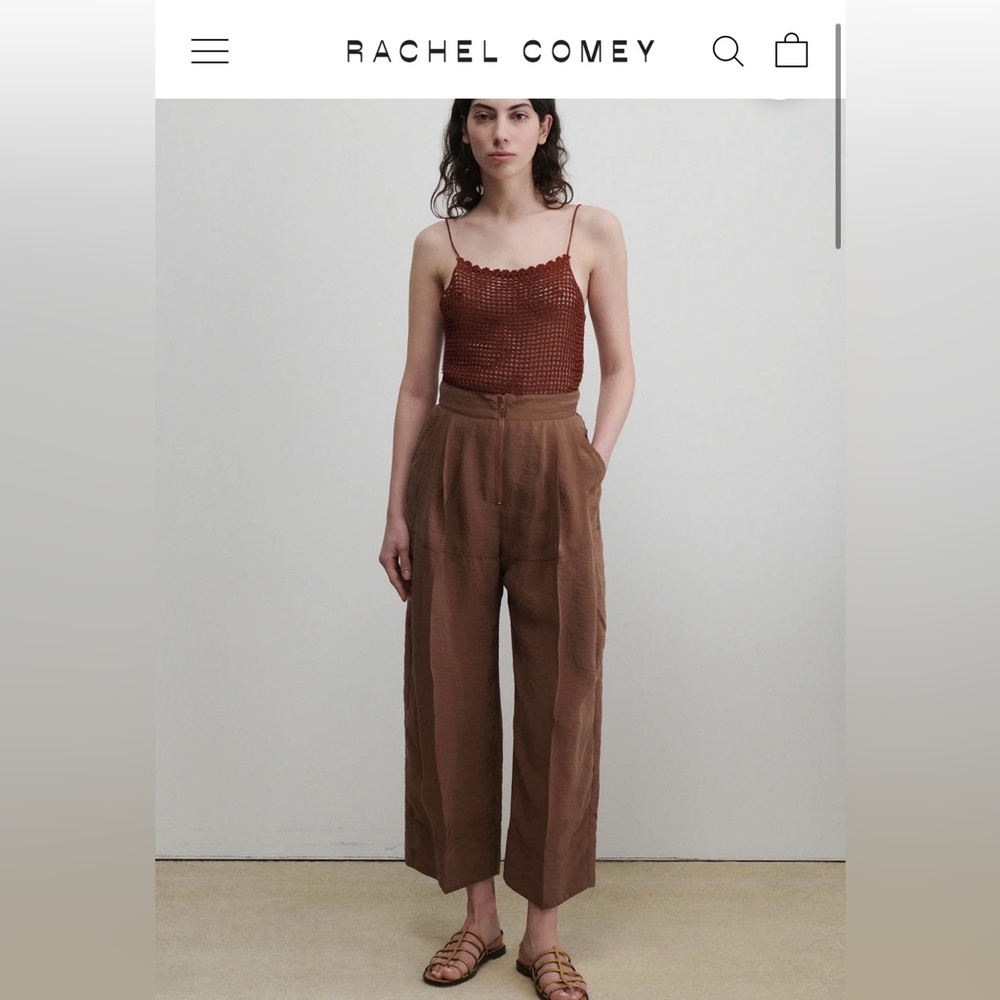 Rachel Comey Brown Wide-Leg Pants